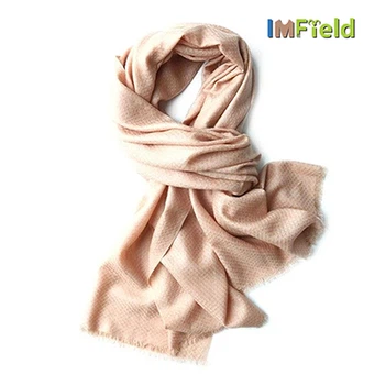Diamond Solid Color Wool Scarf