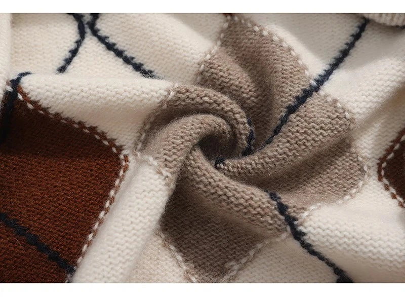 Intarsia Cashmere Sweater Intarsia Cashmere Sweater