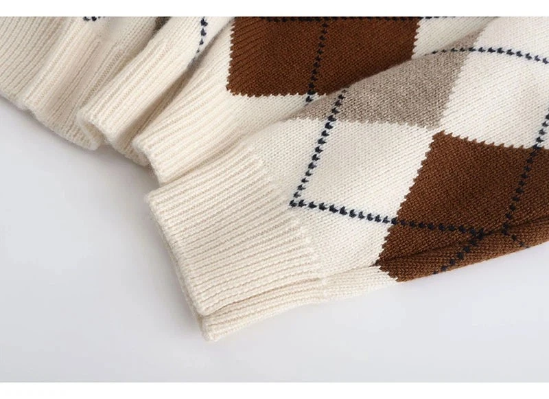 Intarsia Cashmere Sweater Intarsia Cashmere Sweater
